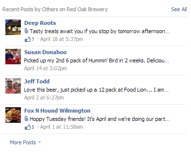 Social Media Audit Red Oak Mentions