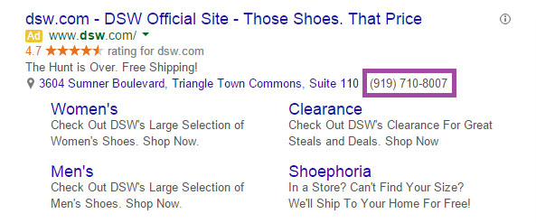 Using Adwords CallExtensions Using Adwords CallExtensions
