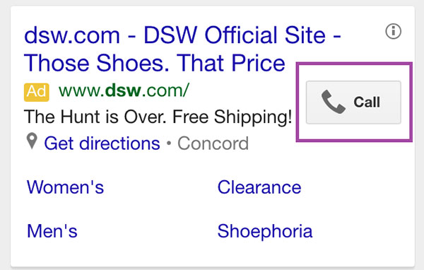 Adwords Mobile Call Extensions Adwords Mobile Call Extensions