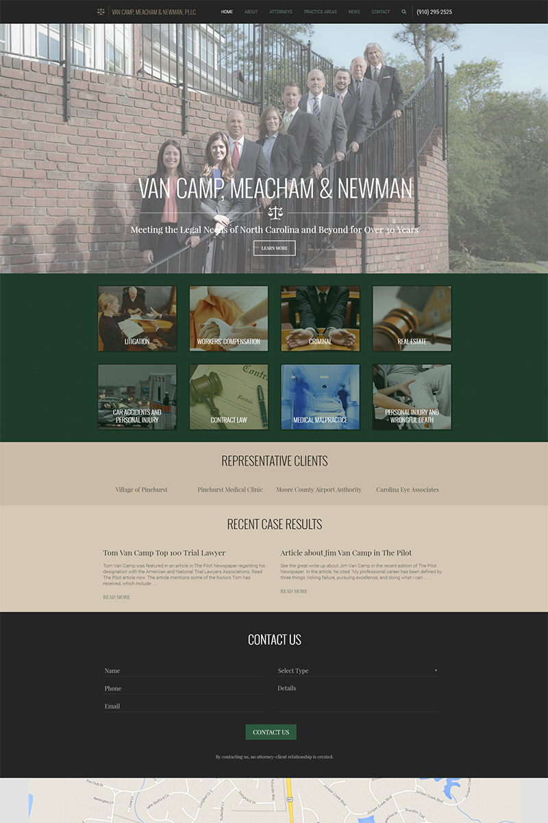 Van Camp Meacham & Newman PLLC  Design & SEO for Law Firms