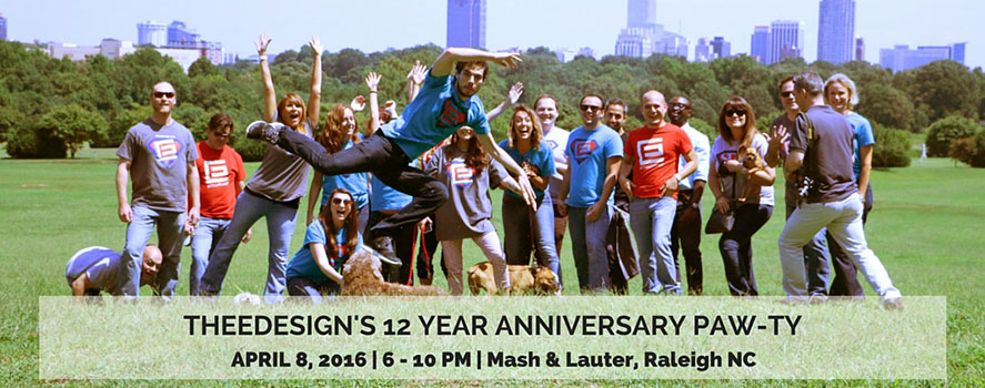 TheeDesign is Turning 12 and We’re Ready to Paw-ty