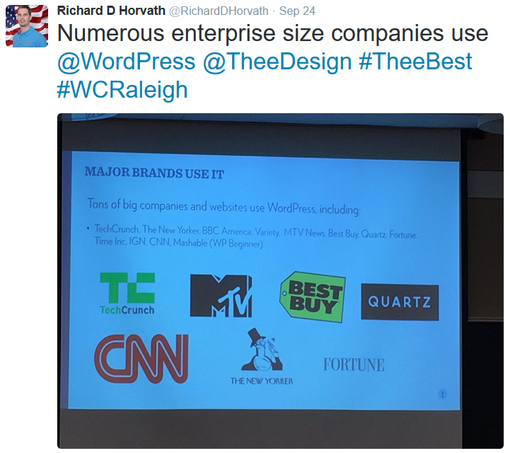 Large companies using WordPress Large companies using WordPress