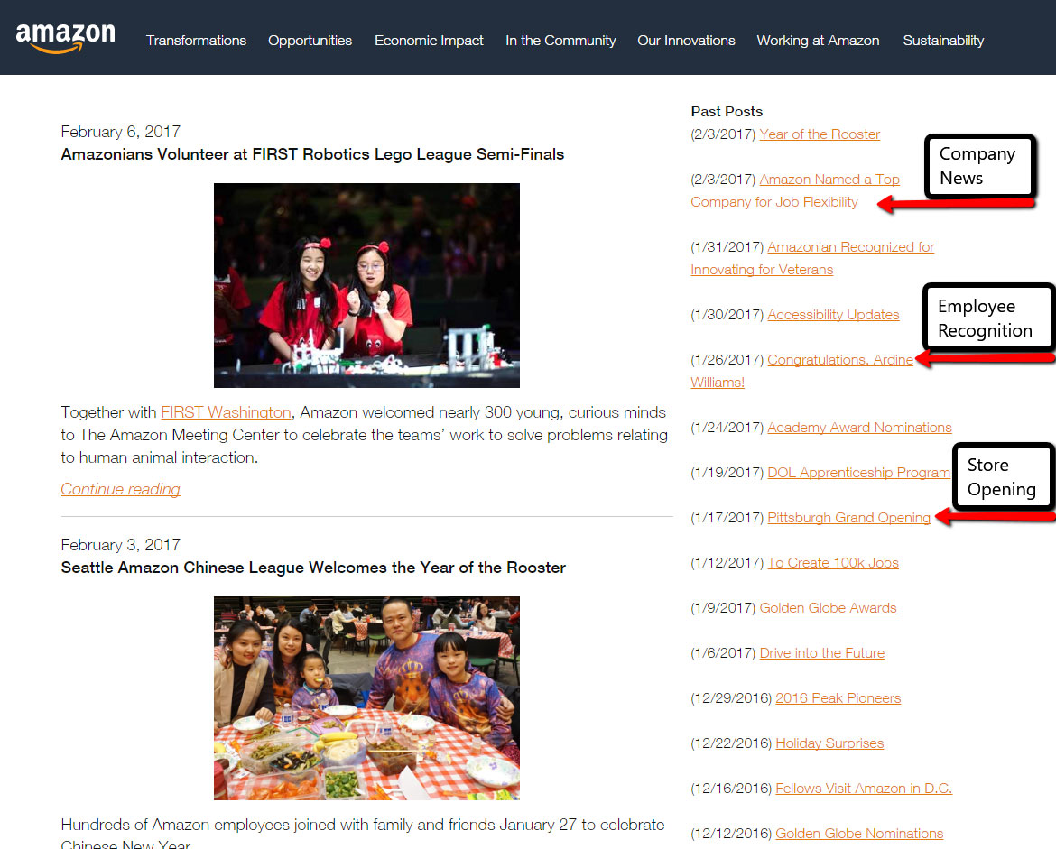 Amazon's Ecommerce Blog Amazon's Ecommerce Blog