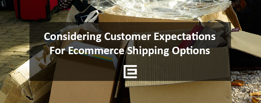 Considering Customer Expectations for Ecommerce Shipping Options Considering Customer Expectations for Ecommerce Shipping Options - TheeDesign Ecommerce Marketing