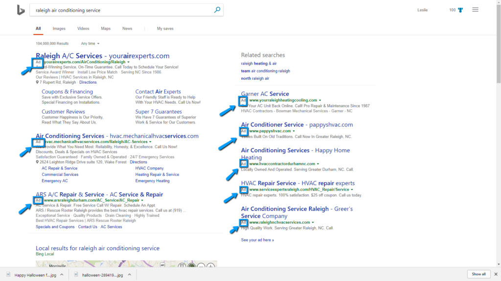 Bing Pay Per Click Ads