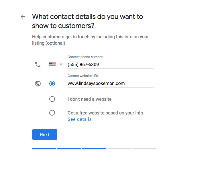 Ketik Informasi Kontak Anda untuk Pelanggan Informasi Kontak - Google Bisnisku