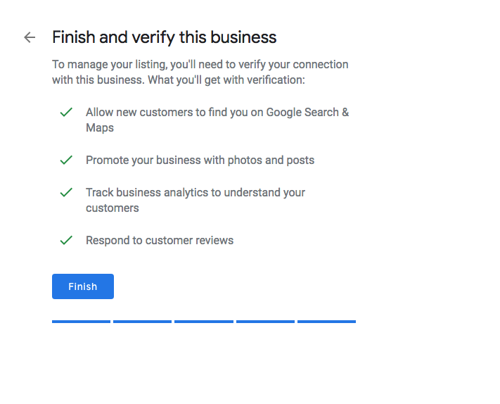 Langkah Terakhir - Verifikasi Daftar Anda Verifikasi Cantuman Google Bisnisku