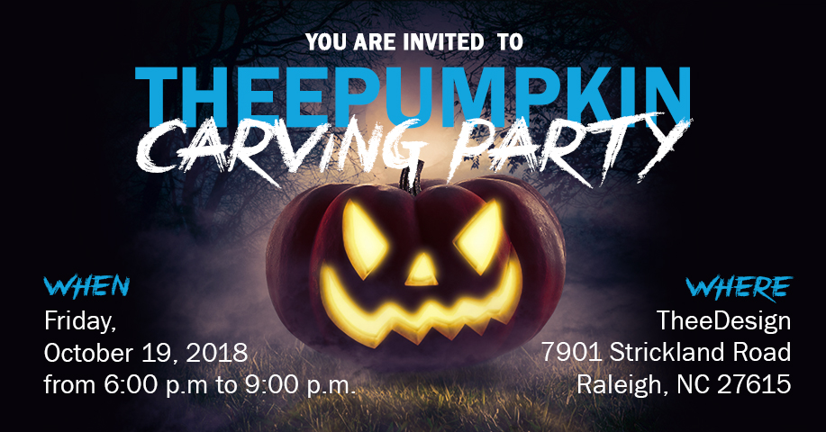 2018 pumpkin carving party