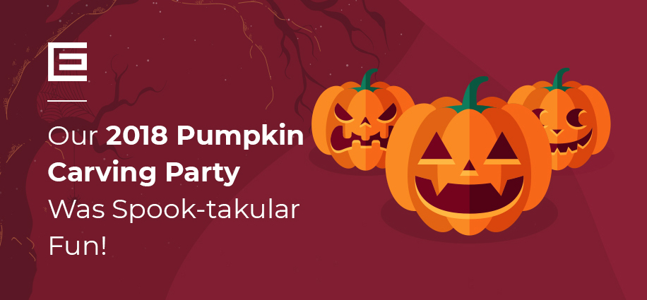 Our 2018 Pumpkin Carving Party Was Spook-takular Fun! 2018 Pumpkin Carving Blog Header